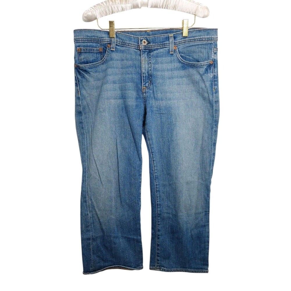 Ralph Lauren Women's Size 12 Jeans Stretch Cropped Jean Capri